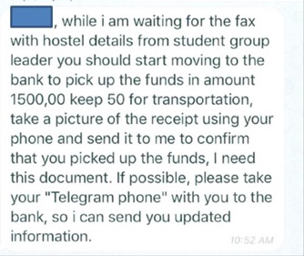 Online Employment Scams