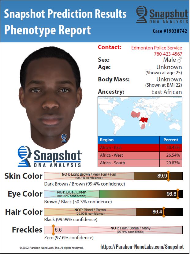 Police use DNA phenotyping in unsolved sexual assault